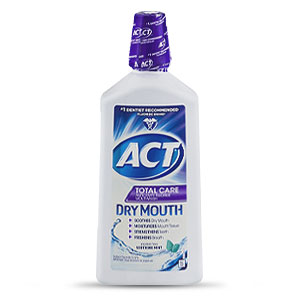 ACT Dry Mouth Mouthwash - Soothing Mint - 18oz